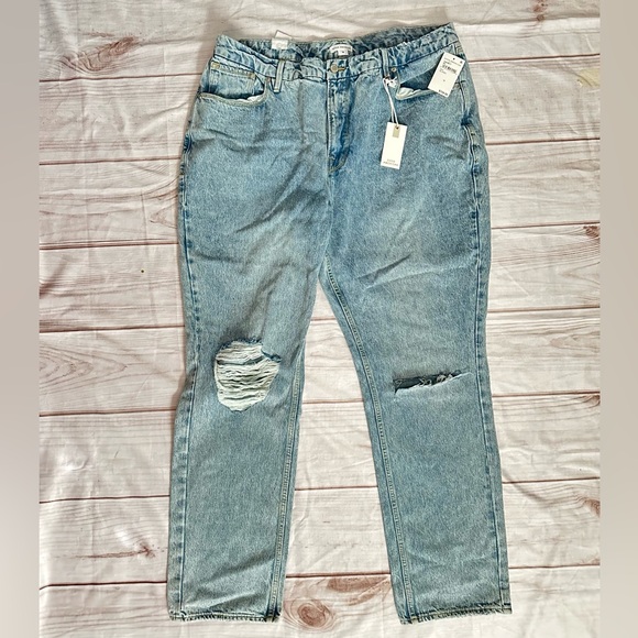 NWT GOOD AMERICAN 🇺🇸 Icon High Waist Jeans SIZE 18 women’s - Picture 2 of 12